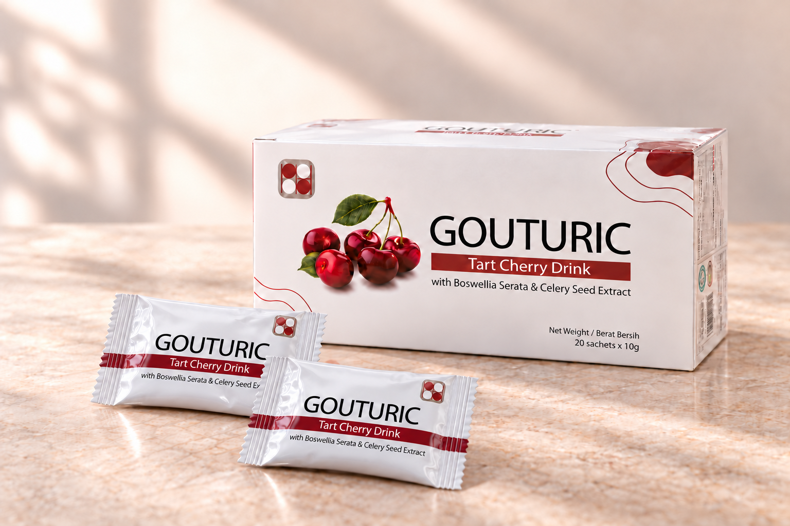 GOUTURIC product packaging