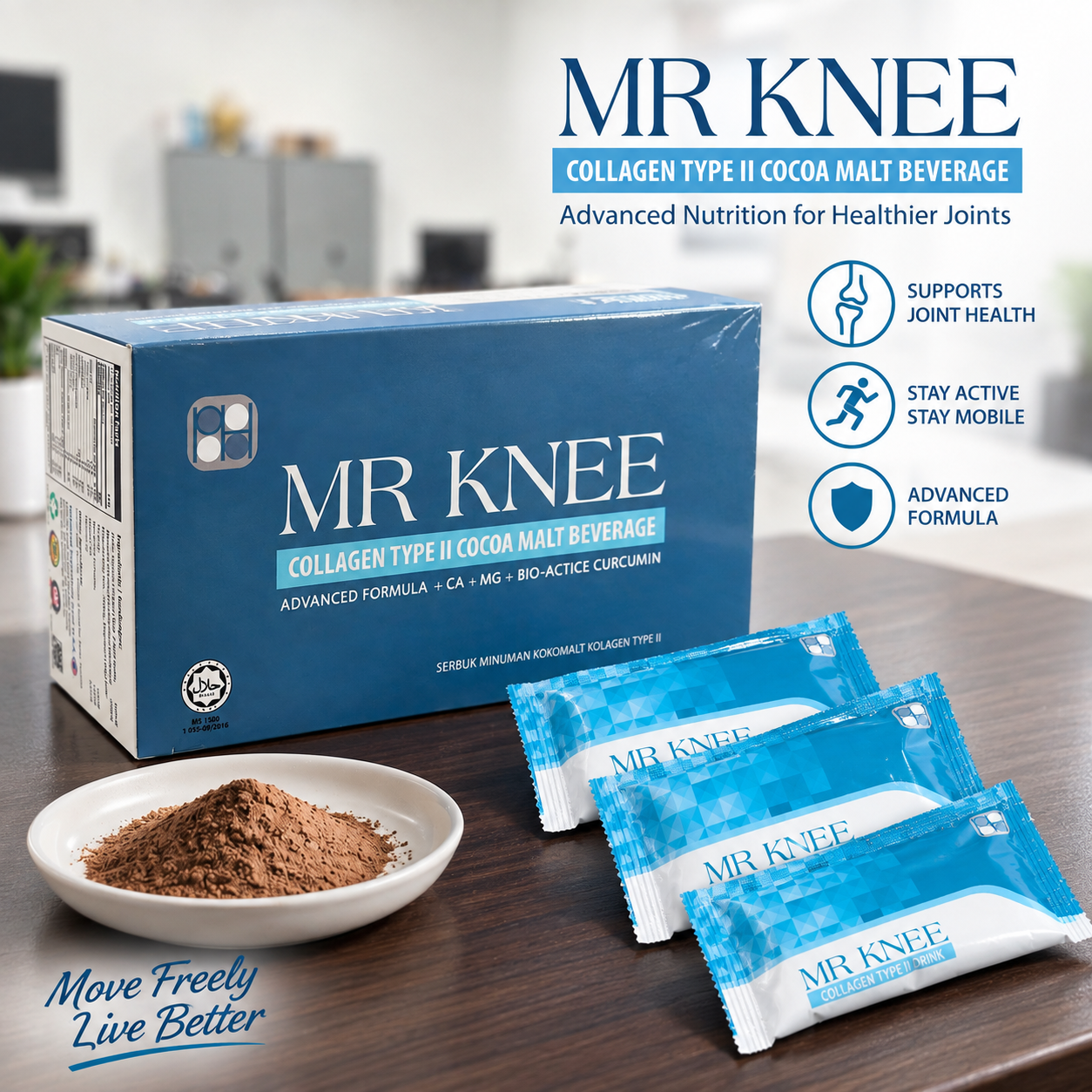 MR KNEE product packaging